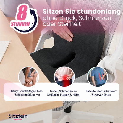 Sitzfein™ Orthopädisches Sitzkissen